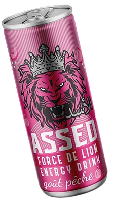 Assed Energy Drink Peche